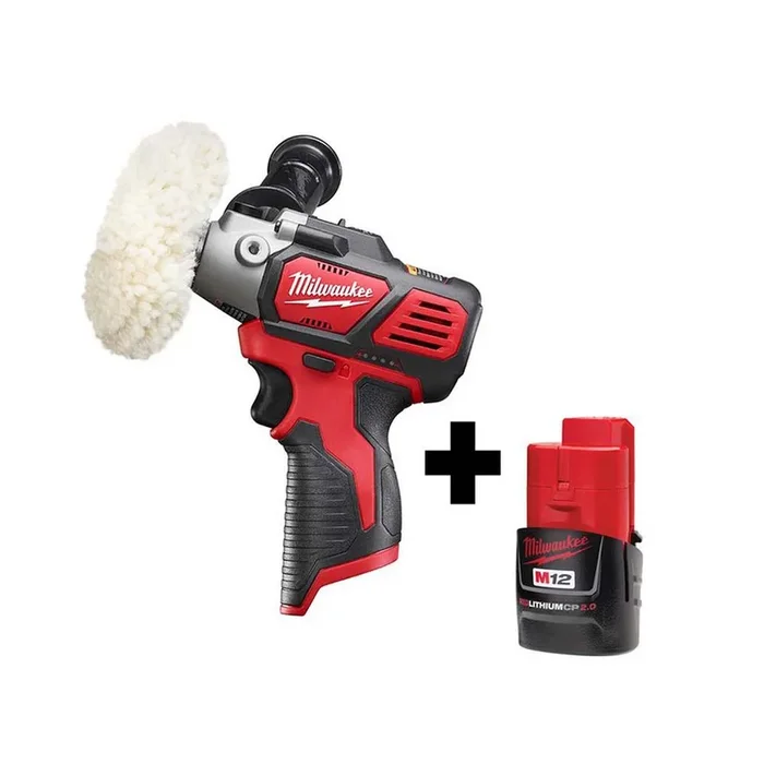 M12 12-Volt Lithium-Ion Cordless Variable Speed Polisher/Sander with Free M12 2.0 Ah Battery