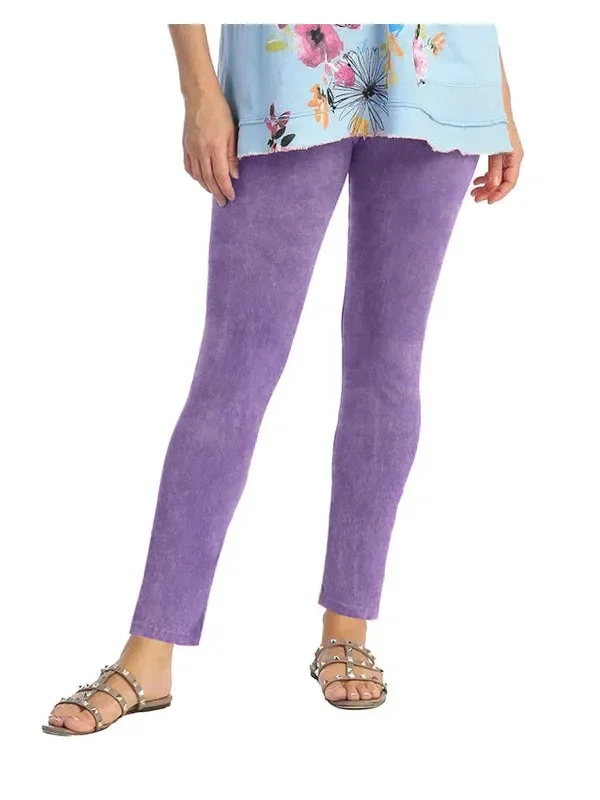 M31 Pants – Purple Mineral Washed Leggings