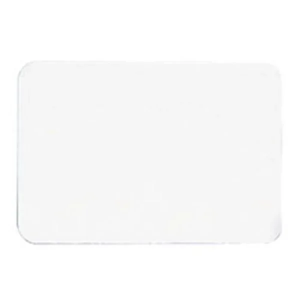 Maco Name Badges, Plain White, Pack Of 100