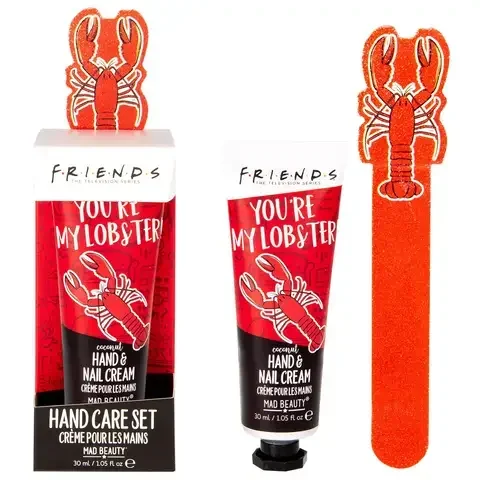 Mad Beauty Warner Friends Multicolored Lobster Hand Care Set 1.05 oz 6 pk