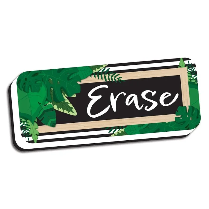 Magnet Whiteboard Eraser Boho Leaves