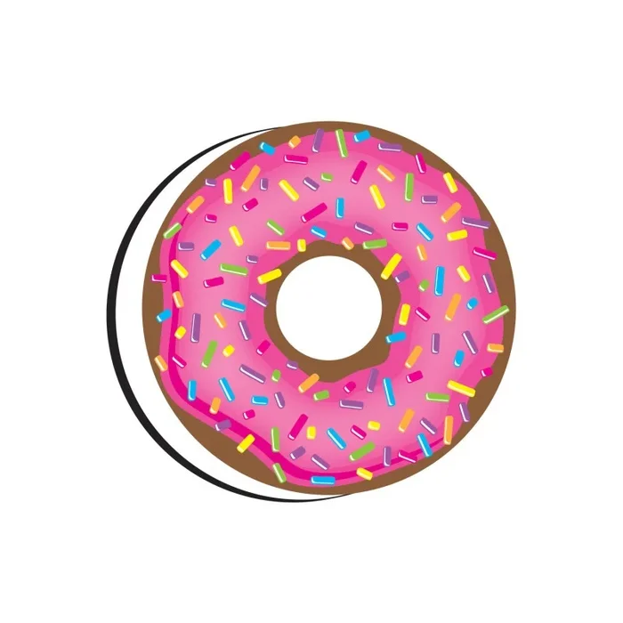 Magnetic Erasers Donutfetti Whiteboard Accessory