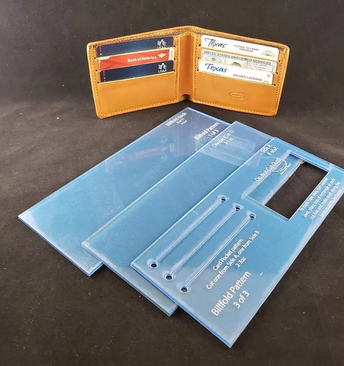 Maker’s Billfold Wallet Template Set