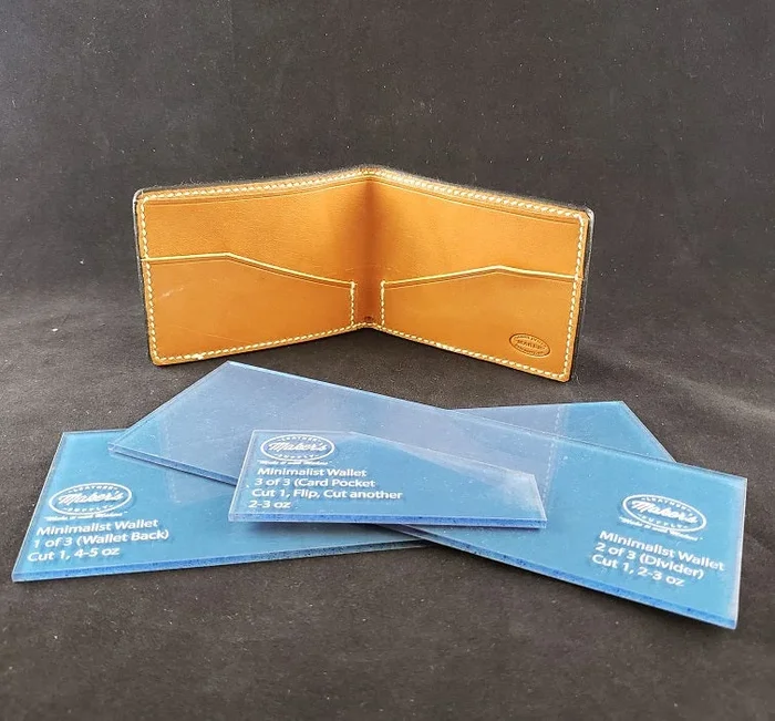 Maker’s Minimalist Wallet Template Set