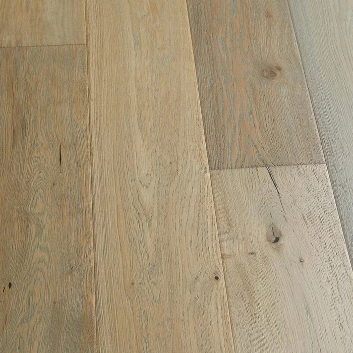 Malibu Wide Plank Surfside French Oak 9/16 in.T x 8.7 in.W Tongue and Groove Wirebrushed Engineered Hardwood Flooring (27.1 sq. ft./case)