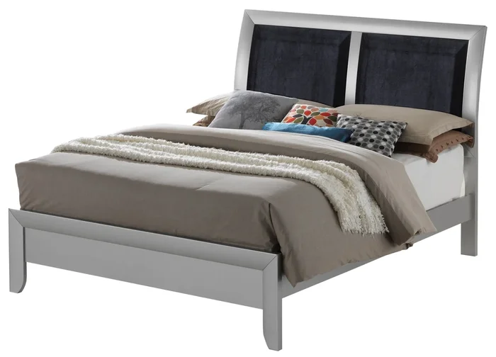 Marilla G1503A Fb Full Bedsilver Champagne Champagne Particle Board