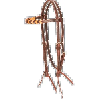 Martin Browband Headstall with Blood Knots