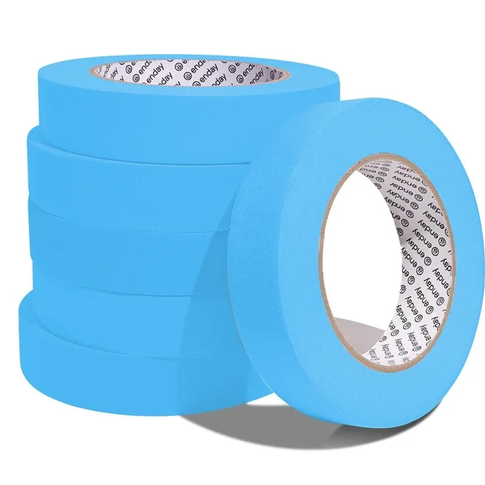 Masking Tape 6Pk 1In X 60Yds Lt Blu