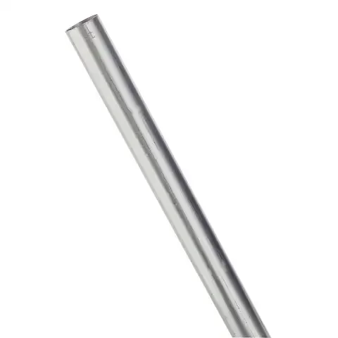 Master Halco 8 in. H 17 Ga. Galvanized Silver Steel Line Post