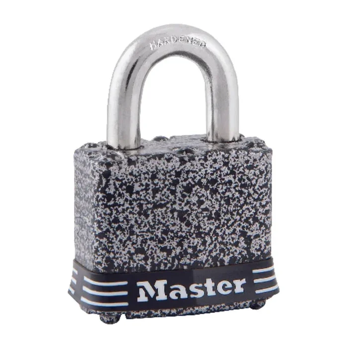Master Lock 1-5/16 in. H X 1 in. W X 1-9/16 in. L Steel Double Locking Padlock 1 pk