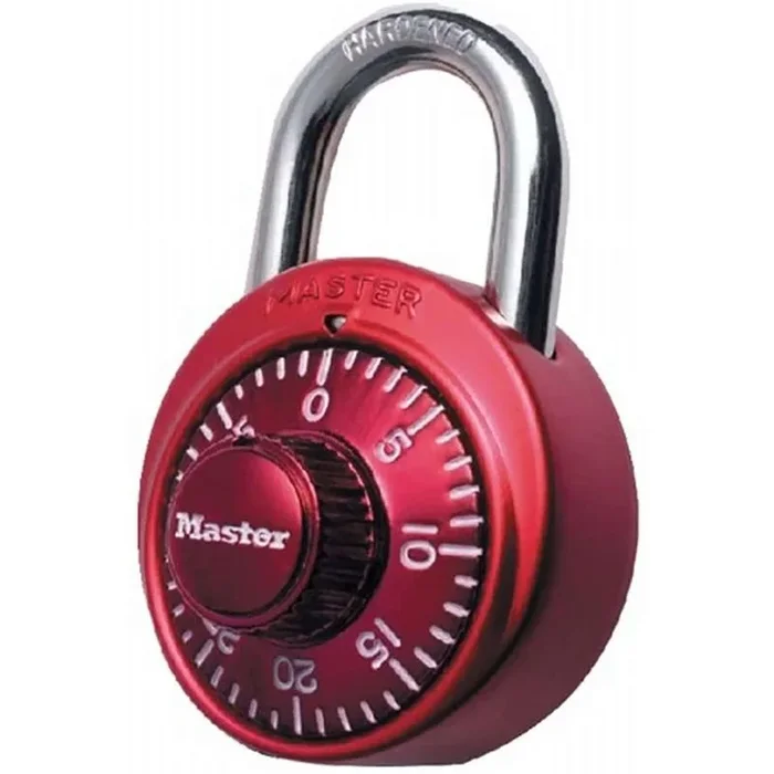 Master Lock 2 in. H X 7/8 in. W X 1-7/8 in. L Steel 3-Digit Combination Padlock 1 pk