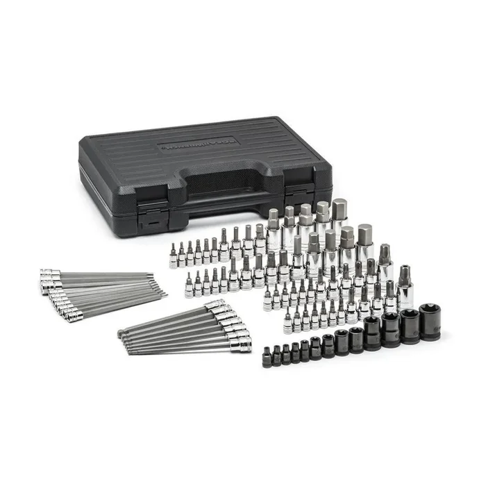 Master SAE/Metric Hex and Torx Bit Socket Set (84-Piece)