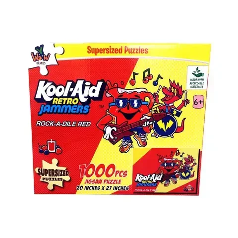 Master Toys Kool-Aid Jigsaw Puzzle Multicolored 1000 pc