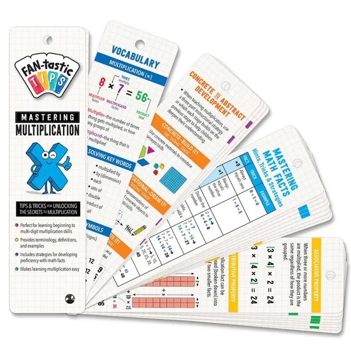 Mastering Multiplication Fantastic Fan by Creative Teaching Press