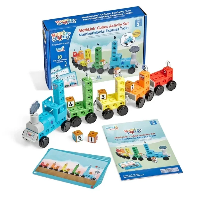 Mathlink® Cubes Activity Set Numberblocks® Express Train