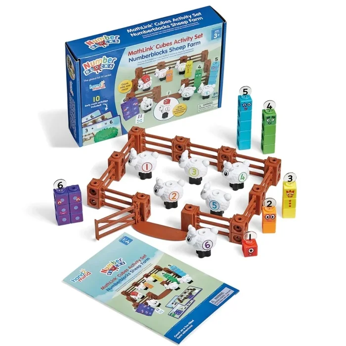 Mathlink® Cubes Activity Set Numberblocks® Sheep Farm