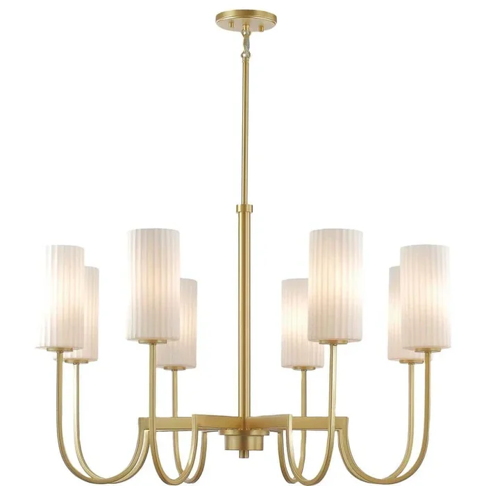 Maxim Lighting Town and Country 8-Light Black Chandelier