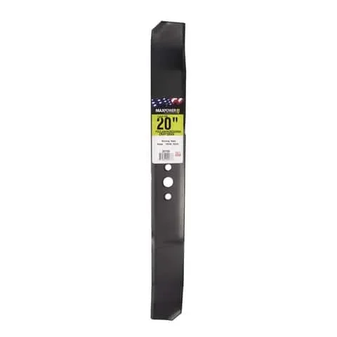 MaxPower 20 in. Mulching Mower Blade For Walk-Behind Mowers 1 pk
