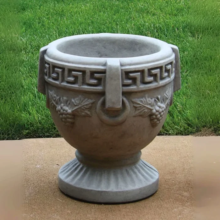Medium Grecian Urn Concrete Planter – Massarellis #6170