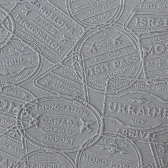 Mega Texture Tile – Bon Voyage Embossed