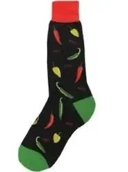 Men’s Sock – Hot Peppers Sock – 6839M