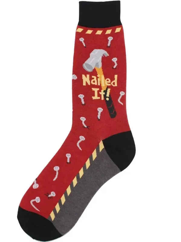 Men’s Sock Nailed It Rust 7181M