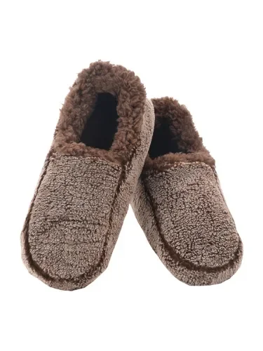 Men’s Soft Slippers – Brown