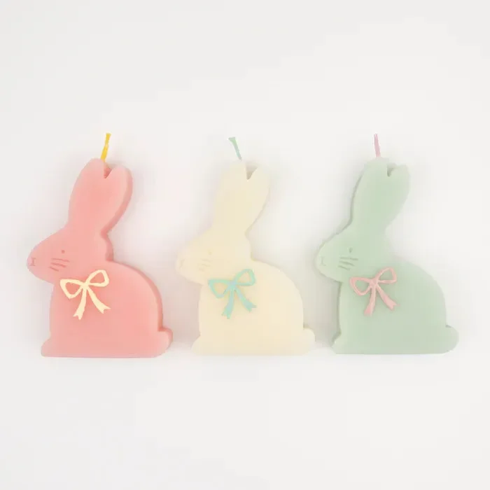 Meri Meri – Pastel Bunny Candle Set