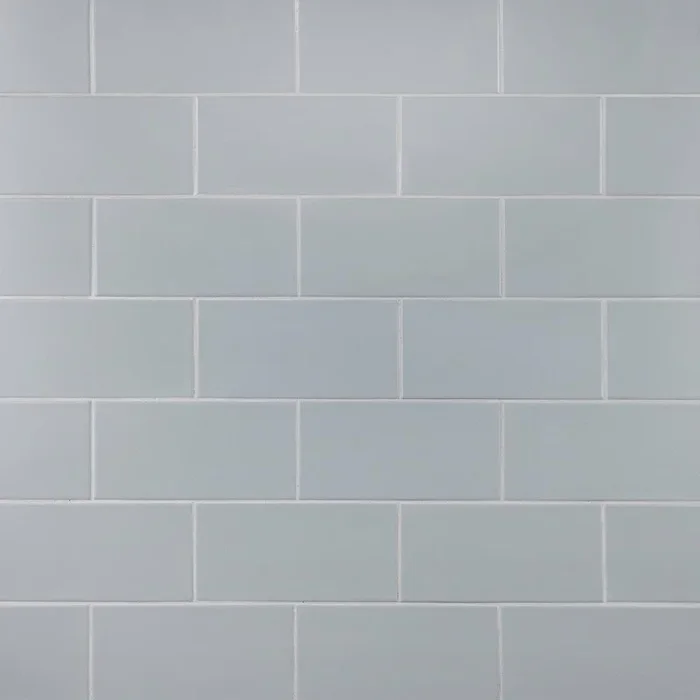 Merola Tile Projectos 7-3/4 in. x 3-7/8 in. Cinza Matte Ceramic Subway Floor and Wall Subway Tile (11.46 sq. ft. / case)