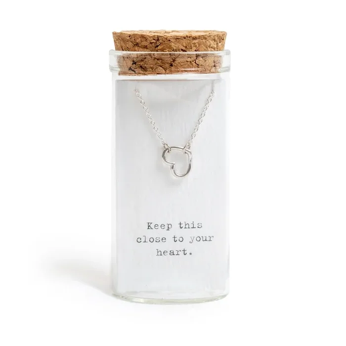 Message in a Bottle Collection – Necklace – Open Heart