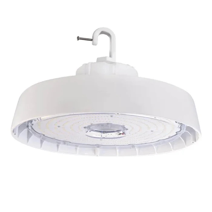 Metalux 14 in. Round 600-Watt Equivalent Integrated LED White High Bay Light