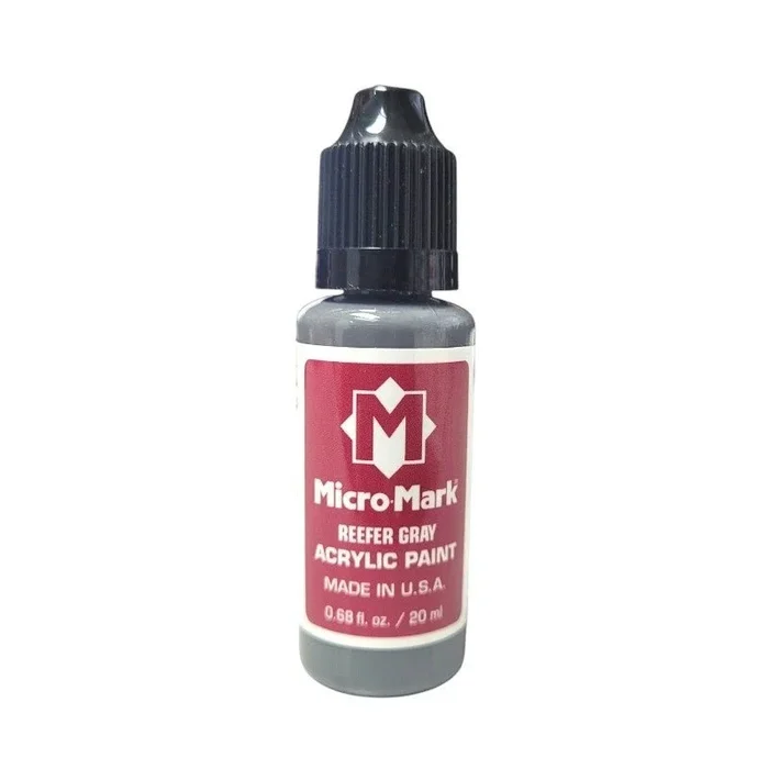 Micro-Mark Reefer Gray Paint, 20Ml