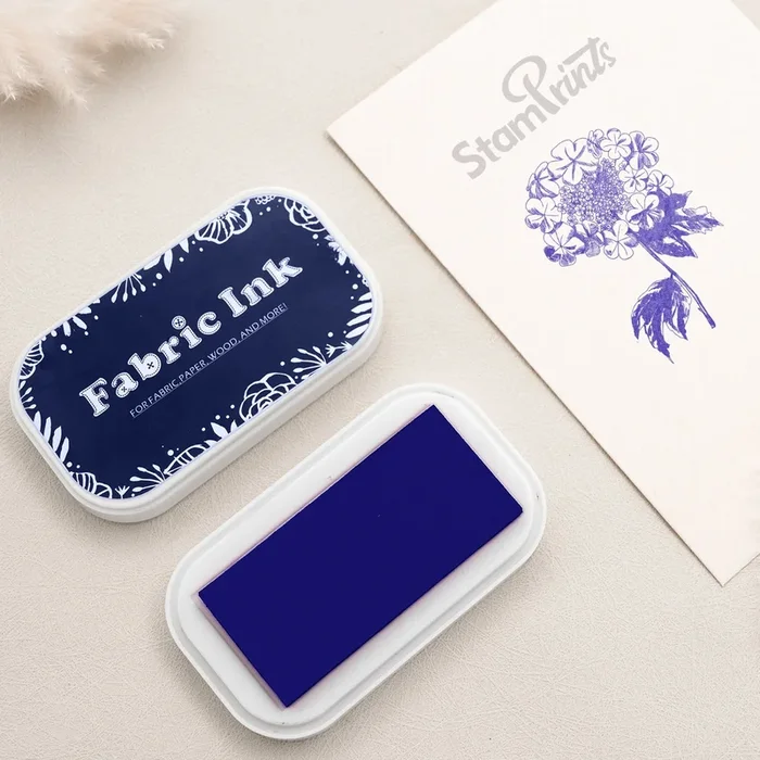 Midnight Blue Oil-Based Fabric Ink Pad