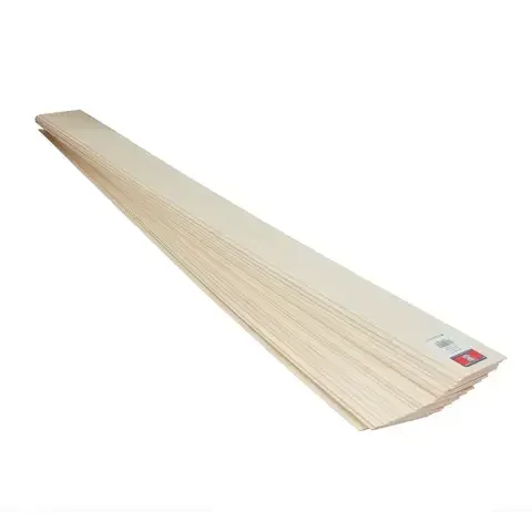 Midwest Products 3/16 in. X 4 in. W X 3 ft. L Basswood Board #2/BTR Grade