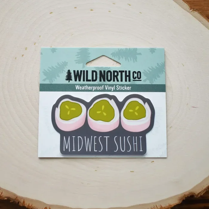 Midwest Sushi Sticker