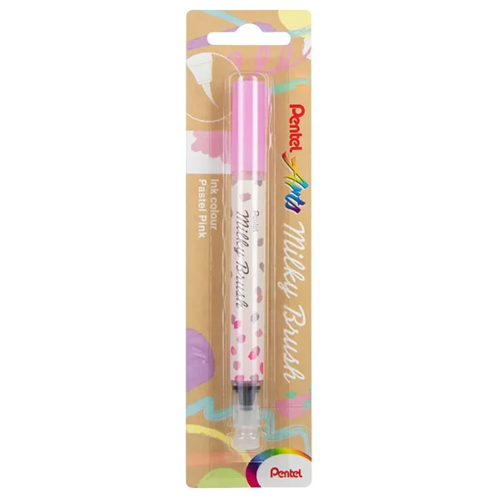 Milky Brush Pen Pastel Pink Pentel Arts