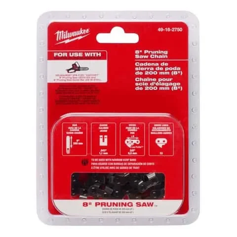 Milwaukee 49-16-2750 8 in. Chainsaw Chain 33 links