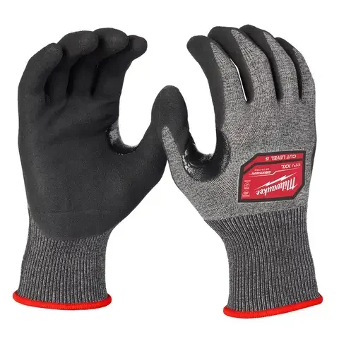 Milwaukee Men’s Dipped Gloves Black XXL 1 pair