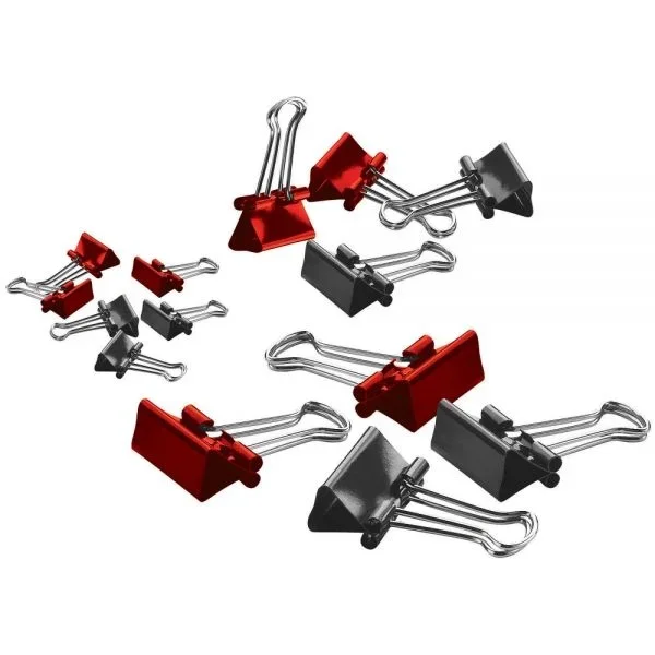 Mini Binder Clips – Assorted Colors, Pack of 60