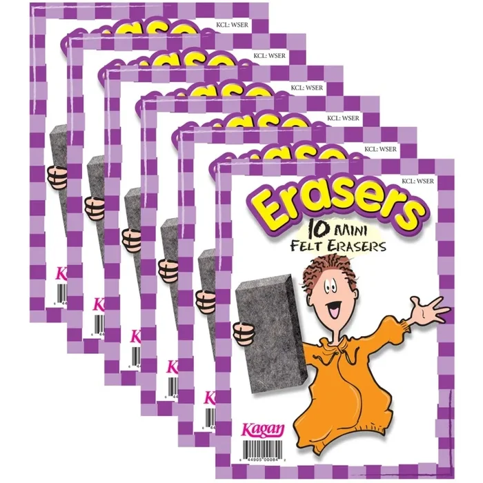 Mini Erasers 60Pk