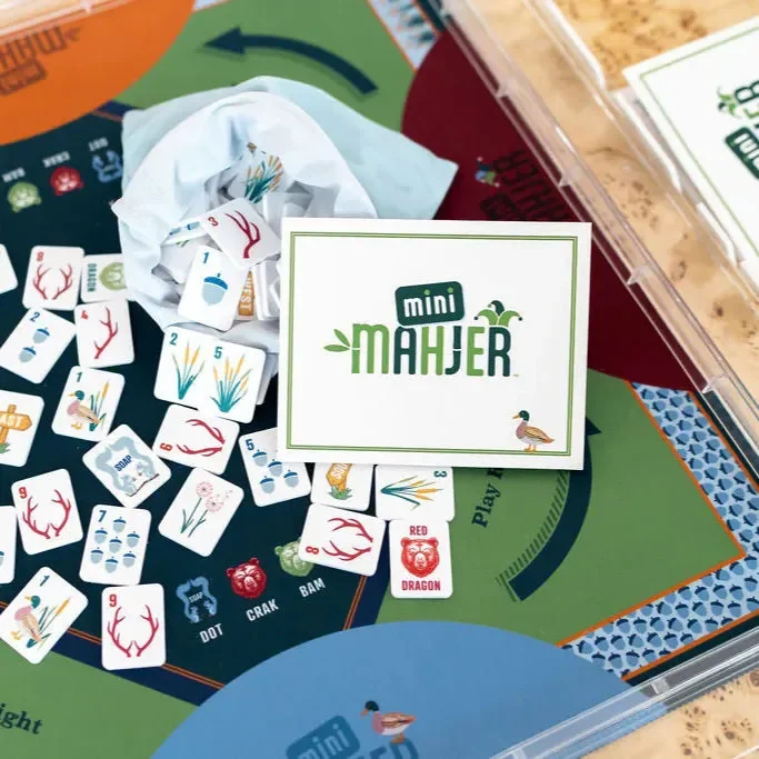 Mini Mahjer – Complete Mahjong Set