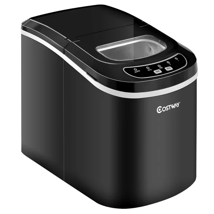 Mini Portable Electric Ice Maker Machine with Ice Scoop
