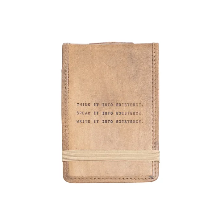 ***Mini Think, Speak, Write Leather Journal