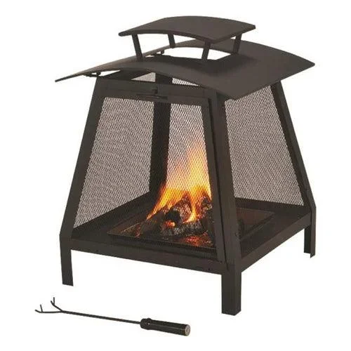 Mintcraft FP-102 Screened Outdoor Fireplace