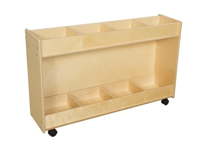 Mobile Book Organizer, Assembled – Contender