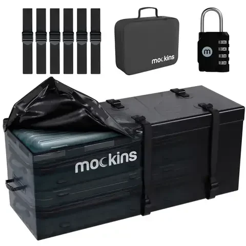 Mockins Black 16 ft³ Cargo Bag Cars/SUVs 1 pk