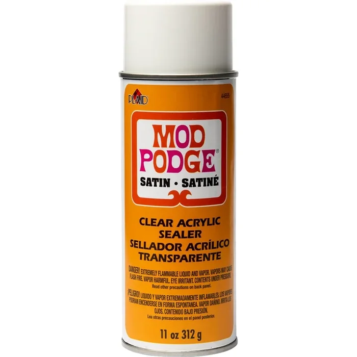 Mod Podge ® Clear Acrylic Sealer – Satin
