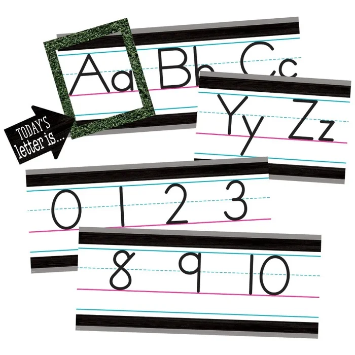Modern Farmhouse Alphabet Line BB St by Teacher Created Resources