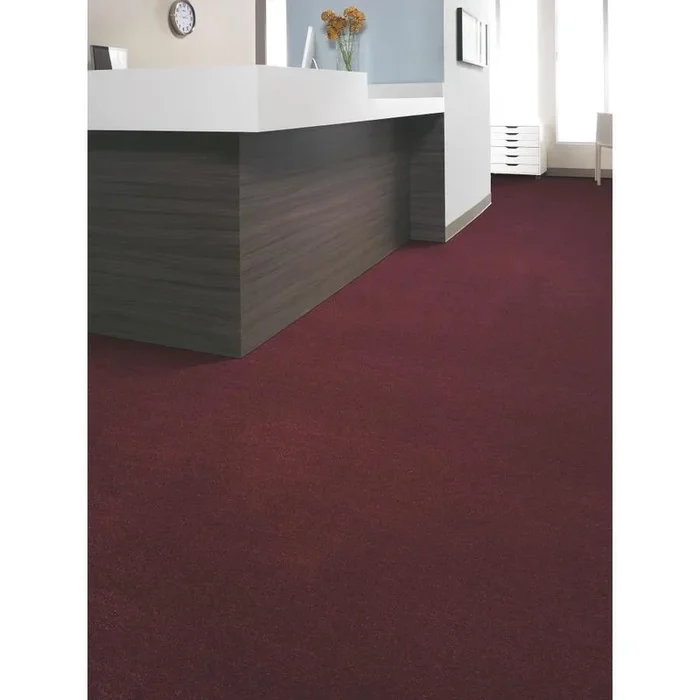 Mohawk Home & Office Sophisticated Look 30 Brandy Textured Carpet Sample (Interior)