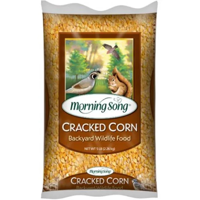 Morning Song 11973 5 lbs Cracked Corn Wildlife Food